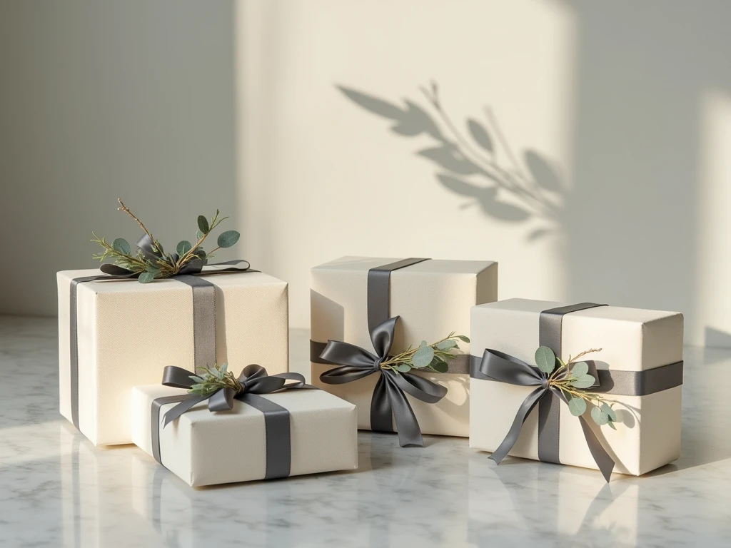 Modern Minimalist wrapping style
